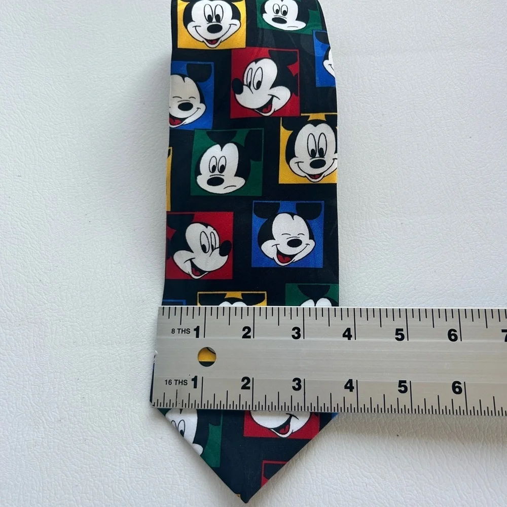 Disney Vintage Mickey Mouse Neck Tie Made In USA